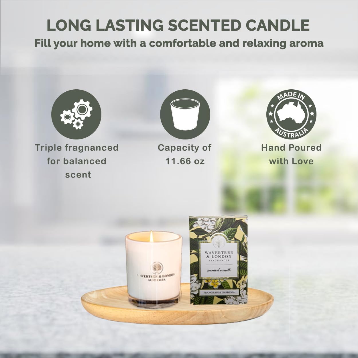 Frangipani & Gardenia Candle