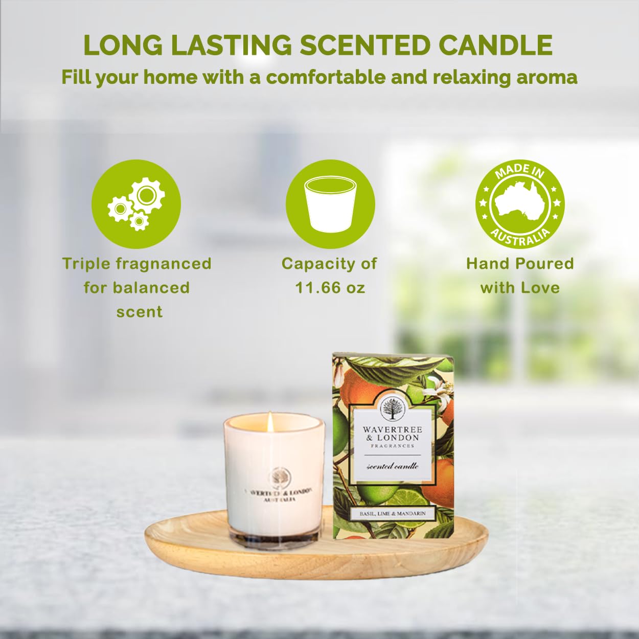 Basil Lime Mandarin Candle