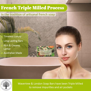 Basil Lime Mandarin Soap Bar 200g